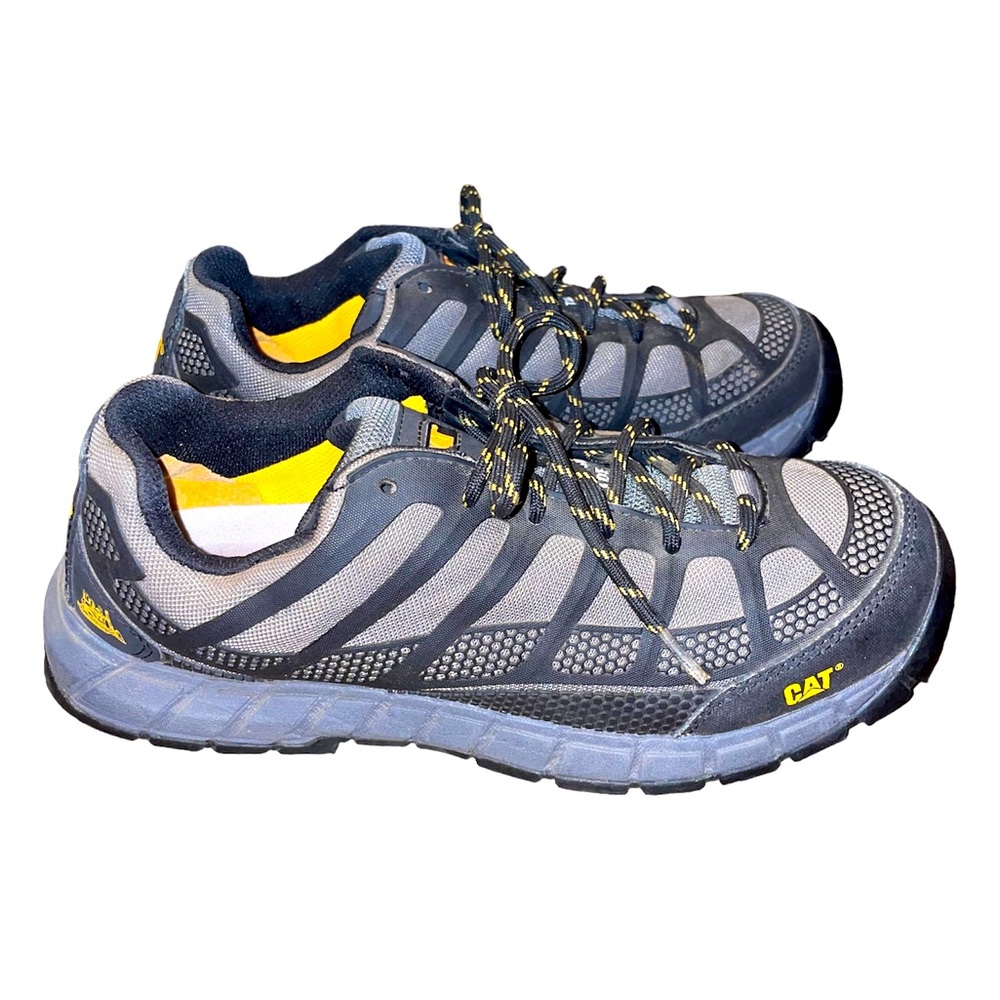 Cat Men’s Streamline Steel/Composite Steel Toe Work Shoes Size 8